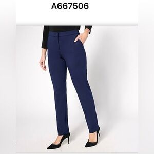 NWT Sleek Tailored Straight Leg Ponte Pants